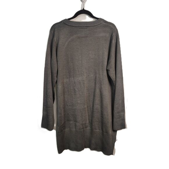 New! TIPSY ELVES Sequin Snowflake Sweater Dress XL Women's Long Sleeve Winter - Picture 3 of 7